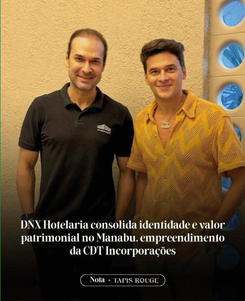 Nota do Tapis Rouge sobre o Manabu, da CDT Incorporações